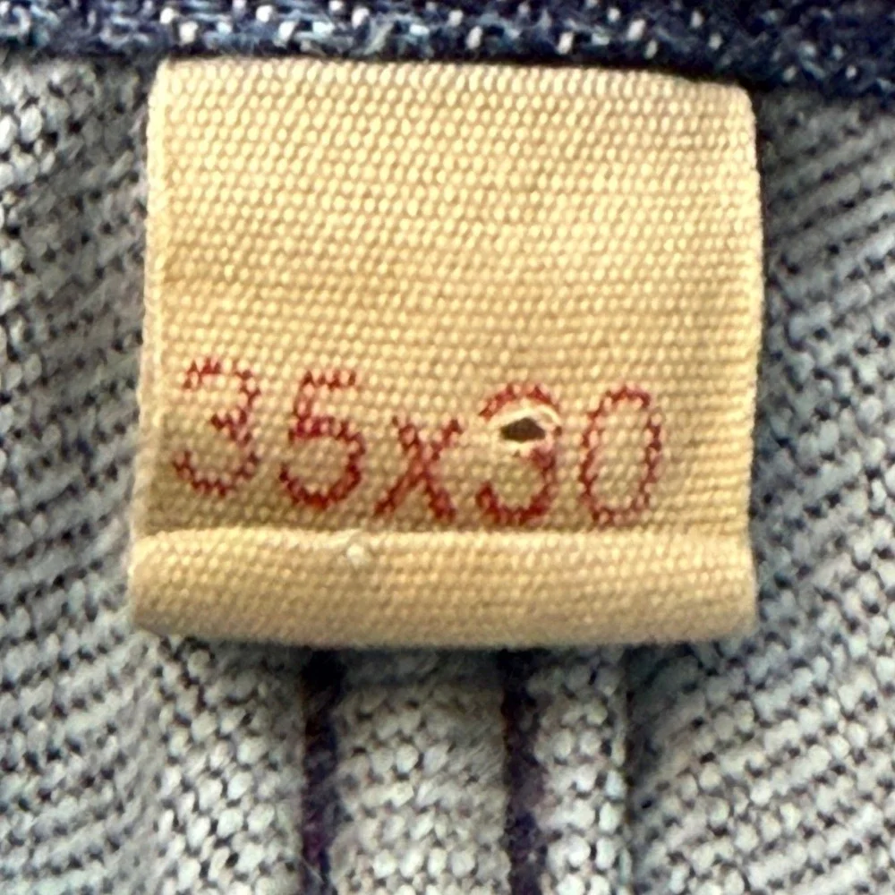 Banana Republic Traveler Slim Jeans Mens 35x30 Blue Medium Wash‎ Stretch Denim